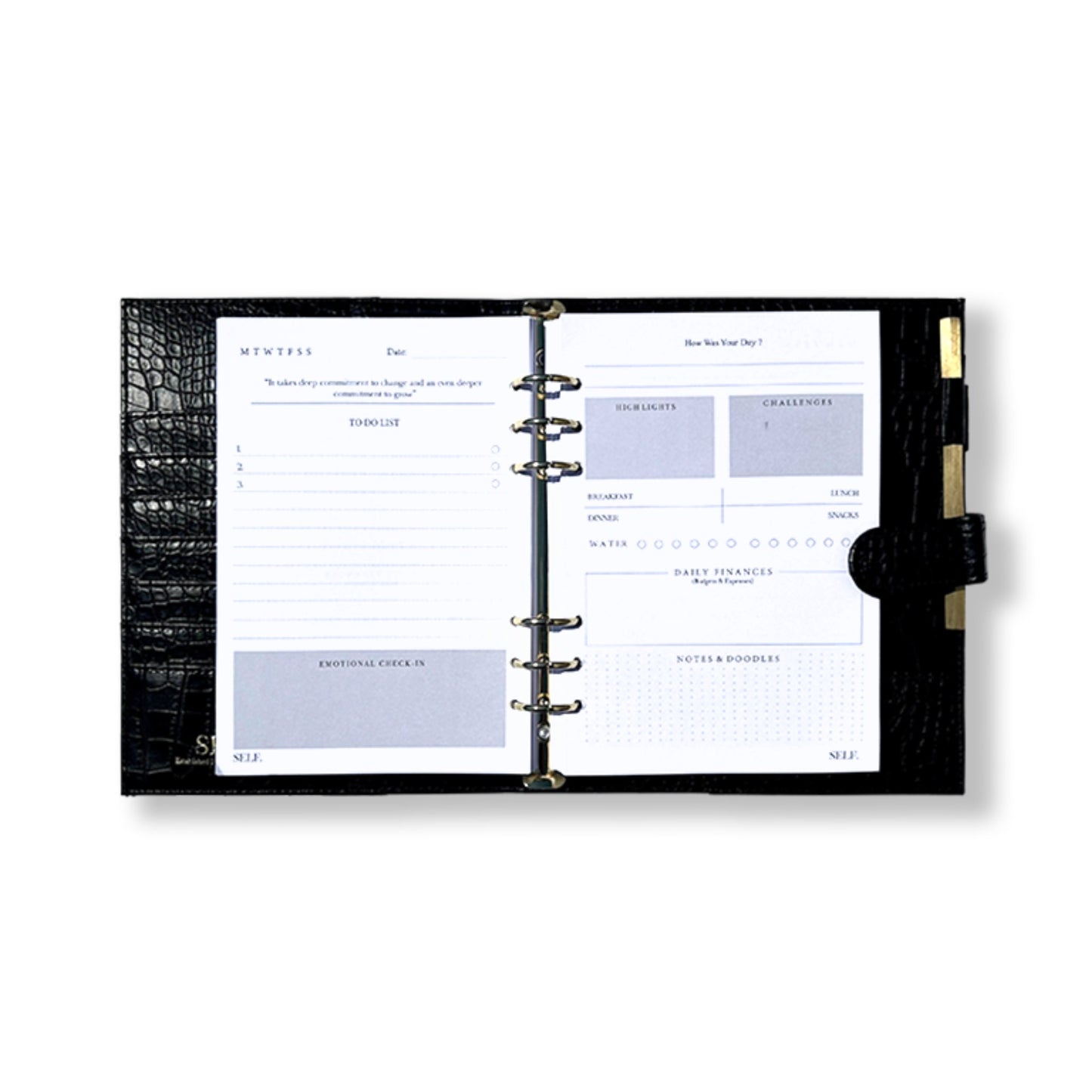 The Noir Agenda. The Self Planners & Journals 