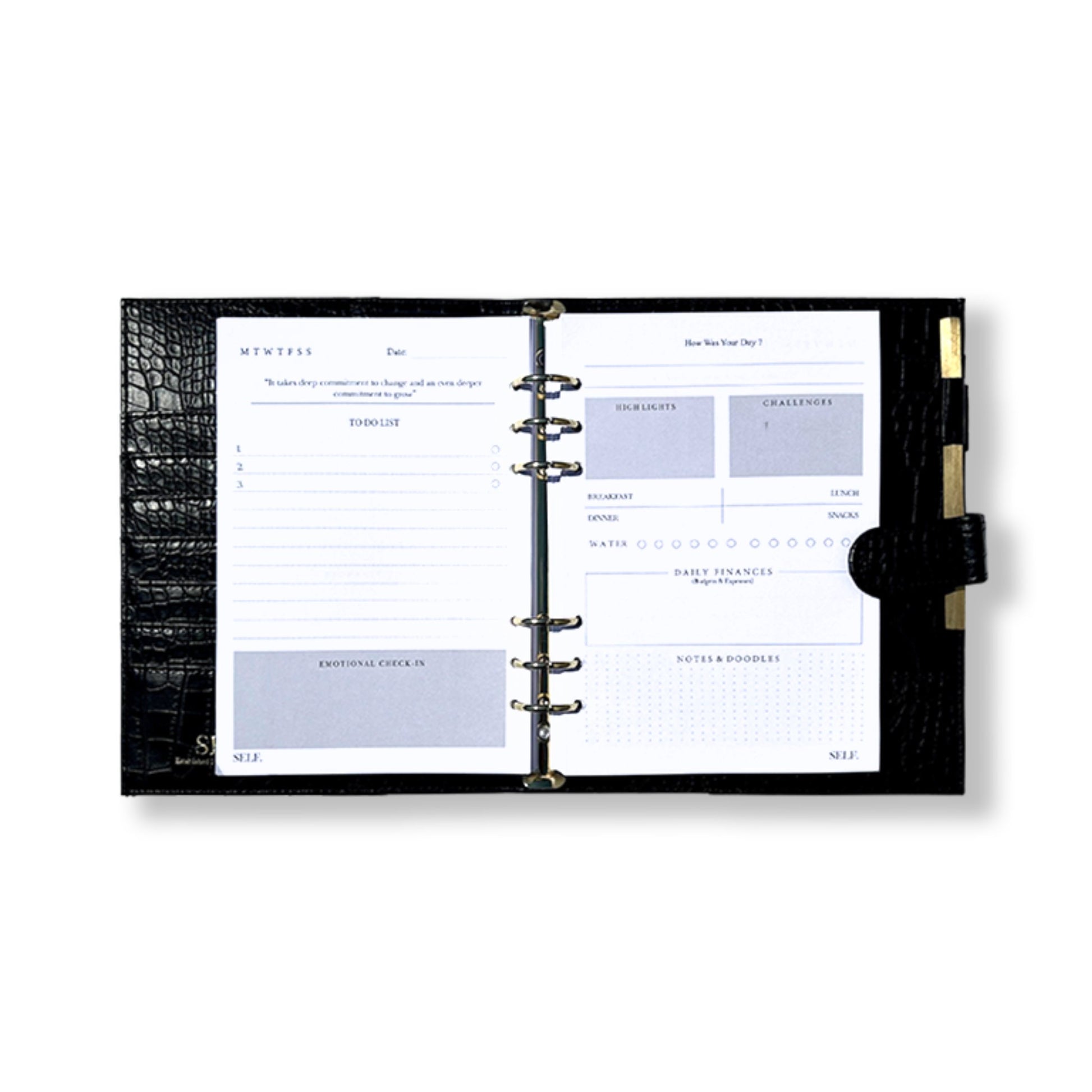 The Noir Agenda. The Self Planners & Journals 